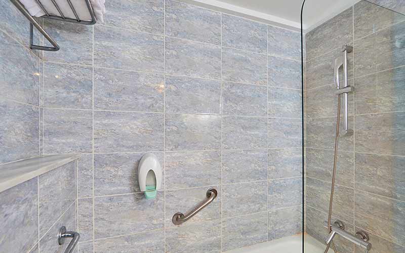 bed superior room sea view hotel rocamarina