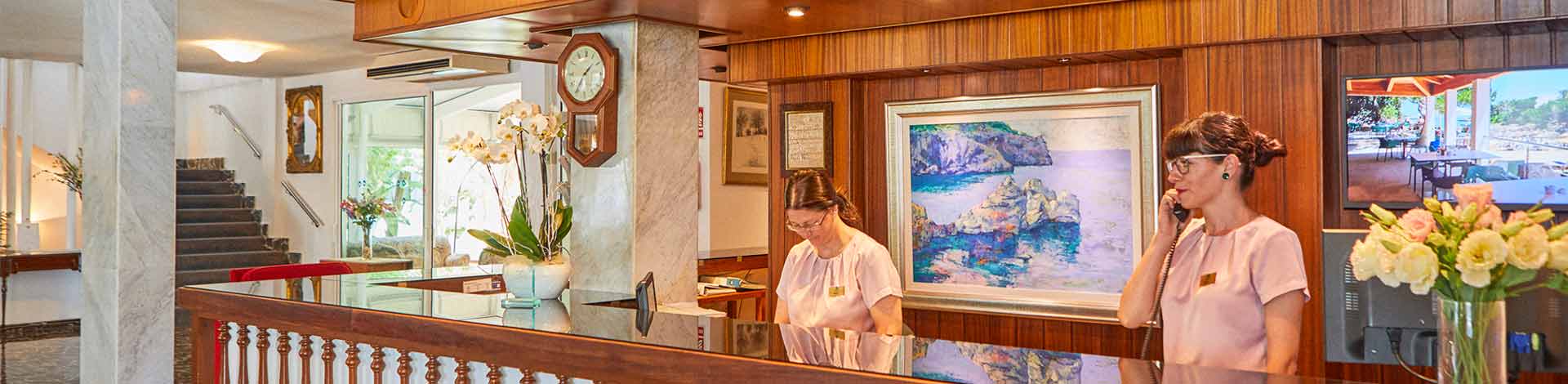 reception hotel rocamarina reception hotel rocamarina mallorca